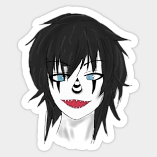 laughing jack Sticker